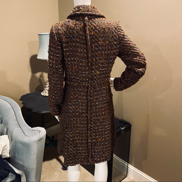 KATE SPADE tweed wool coat - Picture 2 of 16